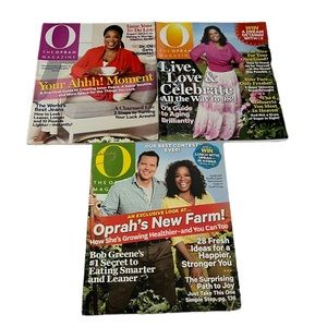 Lot of 3 Oprah Magazines